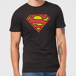 Originals Official Superman Crackle Logo Men's T-Shirt - Black - XXL