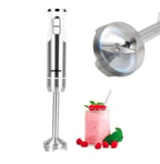 Geepas 600W  Handheld Immersion Stick Blender 12 Speed & Turbo, Silver Brand New