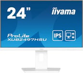 iiyama Moniteur XUB2497HSU-W2-23.8", IPS, 1920 x 1080/100Hz, 1H1DP, Has