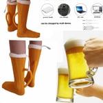 Heating 3D Beer Mug Socks Keep Warm Winter Heated Socks  Men