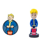 Fallout 4 Vault Boy PVC Action Figur Samlarobjekt Modell Bobblehead Toy Doll Ny M