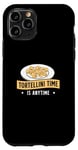 Coque pour iPhone 11 Pro Machine à tortellini amusante pour tortellini Time Is Anytime