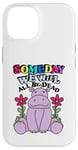 Coque pour iPhone 14 Someday We Will All Be Dead Drôle Pessimiste Cynique Kidcore