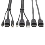 Eaton Dual Displayport Kvm Cable Kit 1.8m