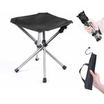 Ineasicer - Siège de Camping Portable, Tabouret Pliable de Camping, Camping Pliant Tabourets, Mini Chaise Pliante Portable, Petite Chaise de Camping