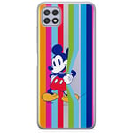 ERT GROUP Coque de téléphone Portable pour Samsung A22 5G Original et sous Licence Officielle Disney Motif Mickey 026 Parfaitement adapté à la Forme du téléphone Portable, partiel imprimé