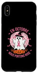 Coque pour iPhone XS Max Octobre Rose Fantôme Ruban Rose Halloween Octobre Rose