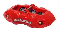 Wilwood Disc Brakes 120-11712-RD bromsok, fram, D8-6, 6-kolv, för 31,8mm skiva, röd, vänster