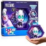 WOW! PODS - 4D Disney Ursula, Unique Connectable Collectable Bobble-head figure that Bursts from their World into Yours, Wall or Shelf Display, Disney Toys and Gifts for Kids, Adults and collectors