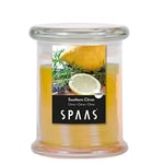 Spaas Bougie parfumée en Bocal de ménage, ± 60 Heures - Southern Citrus