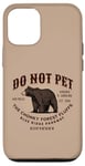 Coque pour iPhone 12/12 Pro Blue Ridge Parkway Black Bear Souvenir drôle Caroline du Nord