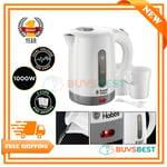 Russell Hobbs Compact Travel Kettle With Cups/spoons Plastic 1000 W White 23840