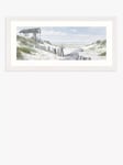 John Lewis Richard Macneil Pathway To The Beach Framed Print & Mount, 52 x 107cm, White/Multi