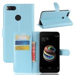 Xiaomi Mi A1 Pu Wallet Case [Lightblue]