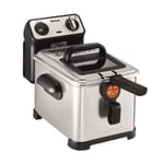 TEFAL Friteuse huile semi-professionnelle, 2400 W, 3 L (jusqu'a 4 pers), Filt...