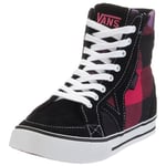 Vans Tory Chaussures de Sport pour Femme, Noir Buffplaid Black Pink, 41 EU