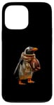 Coque pour iPhone 13 Pro Max Ballon de football américain pingouin