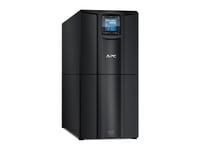 Apc Smart-Ups C 3000Va Lcd - Ups - Ac 230 V - 2100 Watt - 3000 Va - Usb - Utgangsstikkforbindelse: 7 - Sort