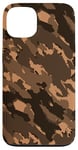 Coque pour iPhone 13 Beige Style Motif Camouflage