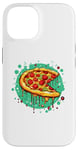 Coque pour iPhone 14 Pelle à pizza Pepperoni Splash Fun