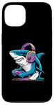 Coque pour iPhone 13 Costume de requin pour adolescents - Jeu vidéo - Peluche requin