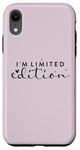 iPhone XR I am Limited Edition Positive Self-Esteem I am Unique Case