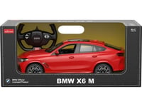 Rastar Bmw X6 M Rød Rastar Modell 1:14 Fjernstyrt Bil + 2,4 Ghz Fjernkontroll