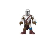 Fisher-Price Imaginext Star Wars Figurine XXL The Mandalorian, Personnage articulé de 40 cm avec Lanceur, pour Les Enfants à partir de 3 Ans, HXT20