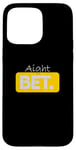 Coque pour iPhone 15 Pro Max University Varsity-Gold Eight Bet Varsity-Gold