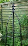 Black Powder coated Gothic Obelisk 6ft