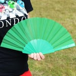 eBuyGB Pride 2023 Green Plastic Hand Fan for Gay Pride, Lesbian, Bi, Trans Parade Festival Merch, LGBT, LGBTQ Merchandise