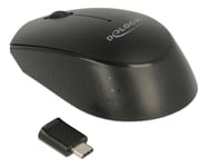 Optical 3-button mini mouse USB Type-C 2.4 GHz wireless