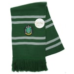 Harry Potter Écharpe Casa Slytherin Original WARNER BROS Draco Malfoy