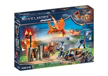 Playmobil Tournoi Chevalier Novelmore contre Combattant Burnham Raider 71210