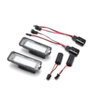 2st Canbus Car LED nummer registreringsskylt ljus för VW Passat B6 CC Eos Golf 4 5 6 7 MK7 Polo Superb Seat Leon Altea WHITE