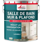 Arcane Industries - Peinture salle de bain mur plafond condensation - 2.5 l Vert jonc - ral 6013