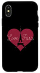 iPhone X/XS For Paris Lovers Love Paris Eiffel Tower Memes I Love Paris Case