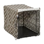 MidWest Homes for Pets Dog Crate Cover with Teflon Fabric Protector, Privacy Dog Crate Cover Fits MidWest and New World 76.2 cm Long (30-Inch) Dog Crates, Machine Wash & Dry, CVR-30