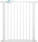 NEW Easy Fit Plus Deluxe Tall Extra High Pressure Fit Safety Gate 76 82 Cm Whit