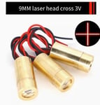 Diode laser à tête laser,ligne à point rouge,tube laser semi-conducteur en cuivre,diamètre extérieur 6mm,9mm,3V,5V,5mW - Type Style 5