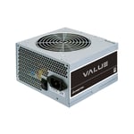 CHIEFTEC – ATX 400W PSU 80+ 230V EU certified, w/12 cm fan, Bulk Value (APB-400B8)