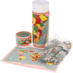 Rex London World Map in a Tube, 300 Pieces- BRAND NEW, SEALED -FREE DELIVERY