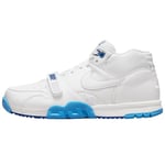 Nike Homme Air Trainer 1 Basket, White/University BL, 42 EU