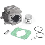 Jeffergarden - Kit de piston de cylindre en acier inoxydable - Accessoire en acier inoxydable compatible avec taille-haie 23 cc HT2300