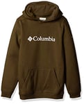 Columbia CSC Basic Logo Youth Hoodie Boys Hoodie - Olive Green, XX-Small