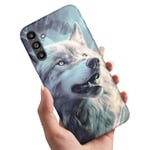 Samsung Galaxy A14 - Skal/Mobilskal Wolf