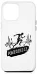 Coque pour iPhone 12 Pro Max Cadeau Supporter Marseille Foot marseillais