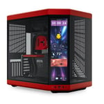 HYTE Y70 TOUCH 14.9" Infinite Dual Chamber Mid-Tower ATX Case - Black Cherry CS-HYTE-Y70TTI-RB