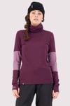 Mons Royale Cornice Rollover LS Wine / Mauve