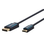 ClickTronic USB -C ™ till DisplayPort Adapter Cable - 4K @ 60 Hz - 1M